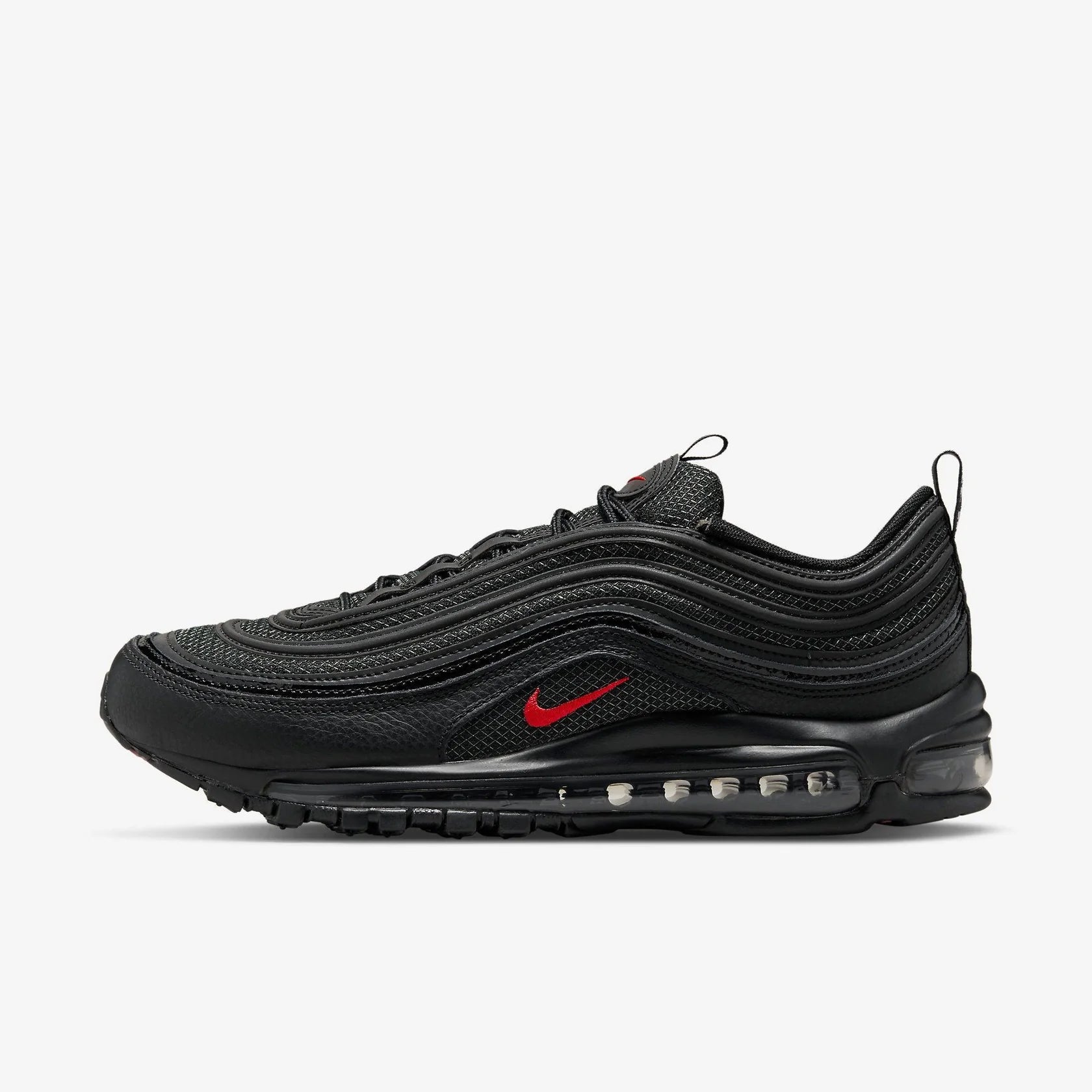 Sneakers - Nike Air Max 97 Black University Red