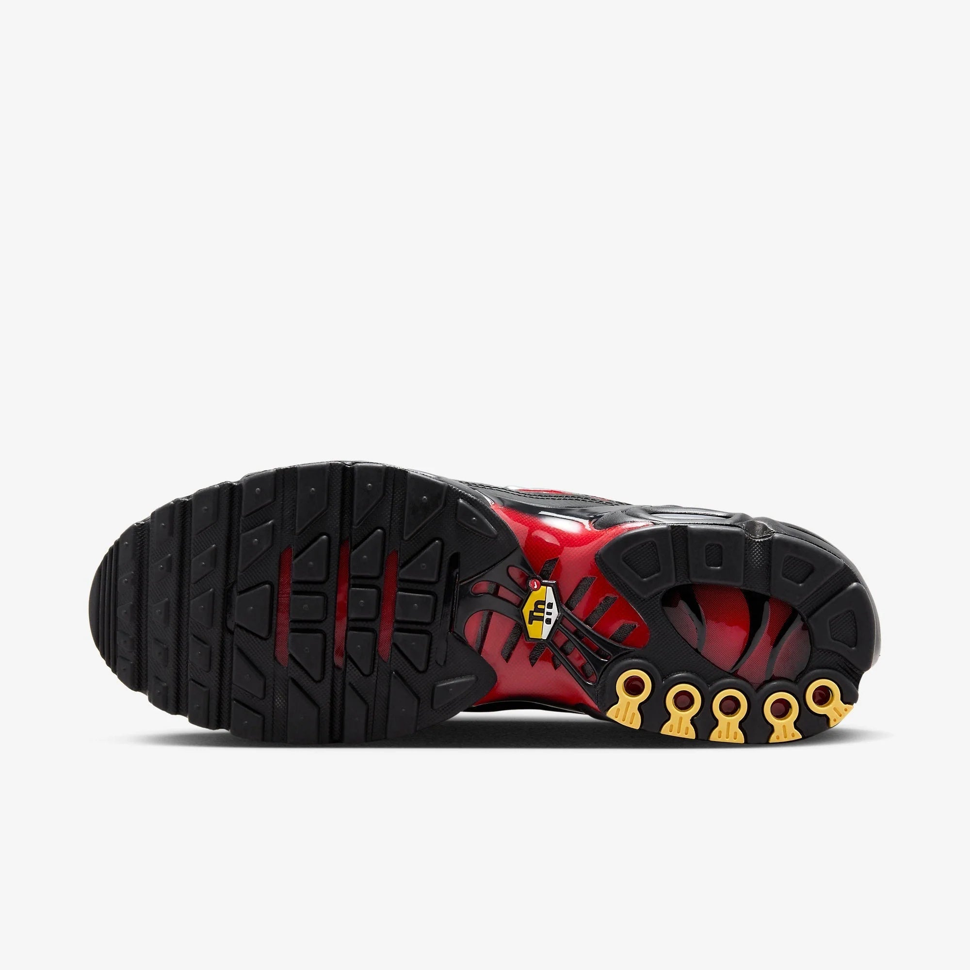 Sneakers - Nike Air Max Plus Black University Red Metallic Silver